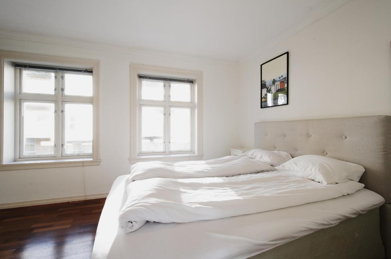 Spacious Penthouse With Grand Terrace Bergen Kültér fotó